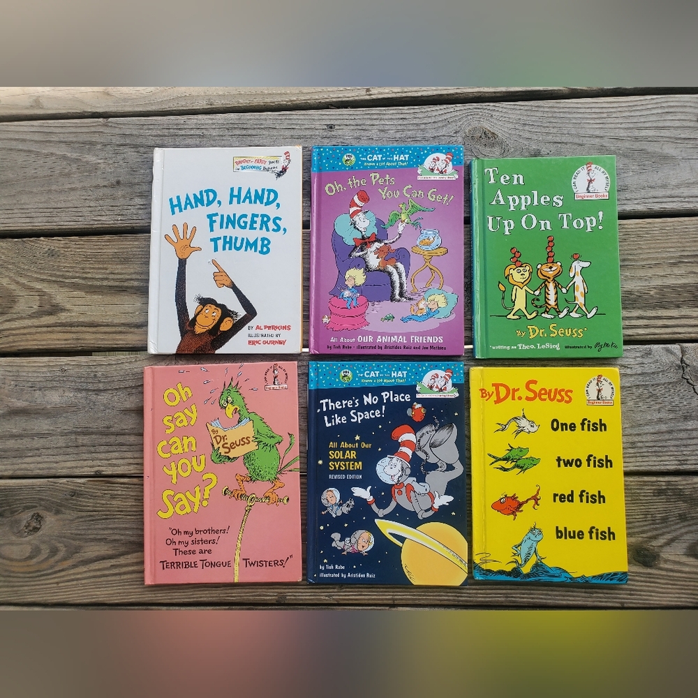 📚 5-PACK BUNDLE 📚 Dr. Seuss Kids Book Set - Colorful Collection